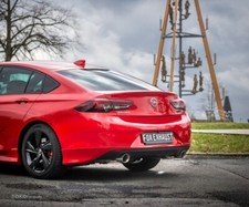 FOX Duplex Sportauspuff re li je 1x90mm für Opel Insignia B Grand Tourer 4x4