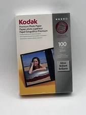 Kodak Premium Photo Paper Gloss 4 x 6 100 Sheets Inkjet Universal NEW