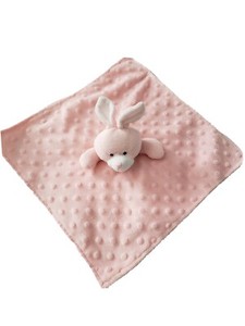 bunny comforter pink