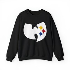 Pittsburg Football Wu Tang Clan Unisex Heavy Crewneck Sweatshirt
