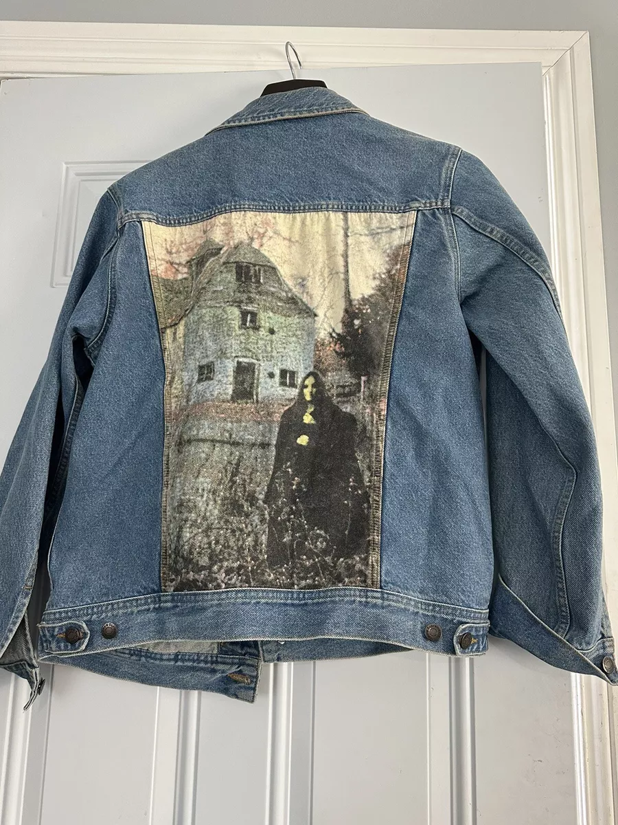 Very rare SS16 Supreme x Black Sabbath denim trucker jacket M stone washed  blue