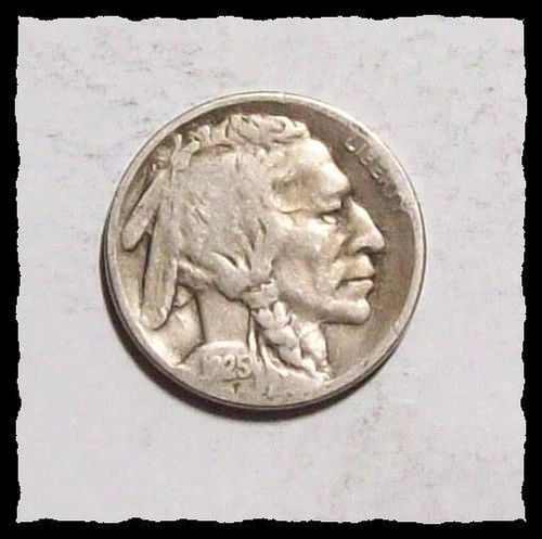 1925-S BUFFALO NICKEL Indian Head  Nice Original  FINE   #15C98