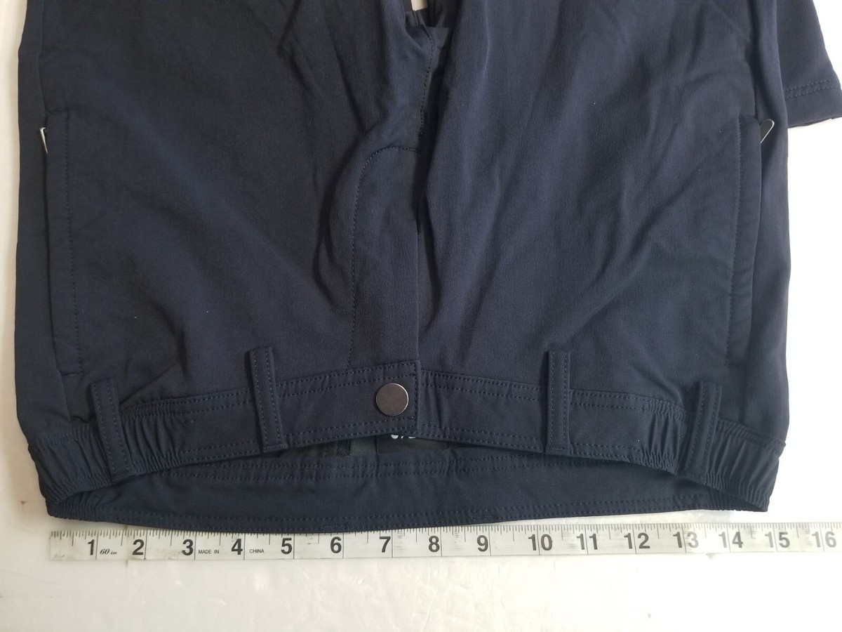 U-510 Pants Mens 30x25 Navy Blue Stretch Zip Pockets | eBay