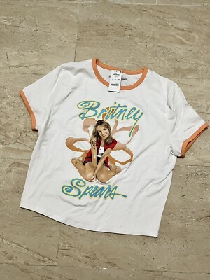 Britney Spears Baby One More Time Crop Retro T-Shirt, XXL NWT | eBay