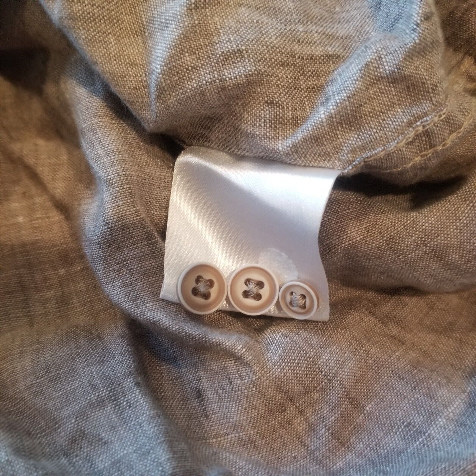 Joseph Abboud Men's Button Up Long Sleeve Linen S… - image 4