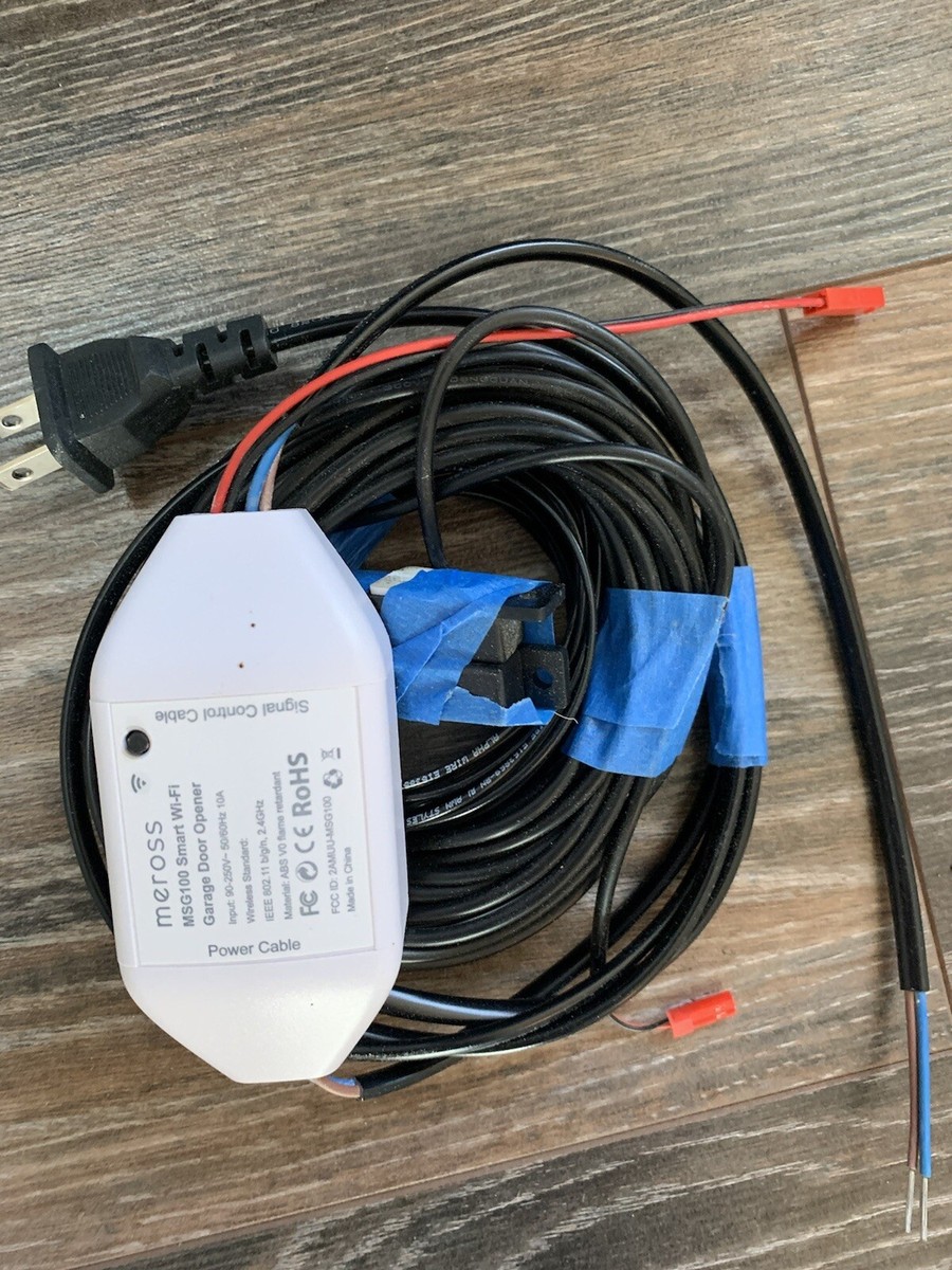 Meross Smart Wi-Fi Garage Door Opener MSG100 Apple Amazon Meross Smart Wi-Fi Garage Door Opener MSG100 Apple Amazon