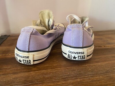 Converse All Star Light Purple Shoes Canvas Men 8 Women 6 | eBay display picture 1
