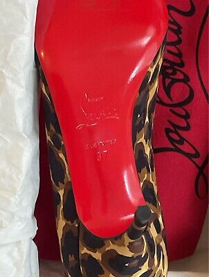 Christian Louboutin Kate 85 Leopard Heels. Brand new never Christian Louboutin Kate 85 Leopard Heels. Brand new never