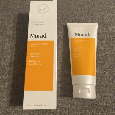 Murad Environmental Shield Essential-C Facial Cleanser 6.75oz/200mL sealed NEW