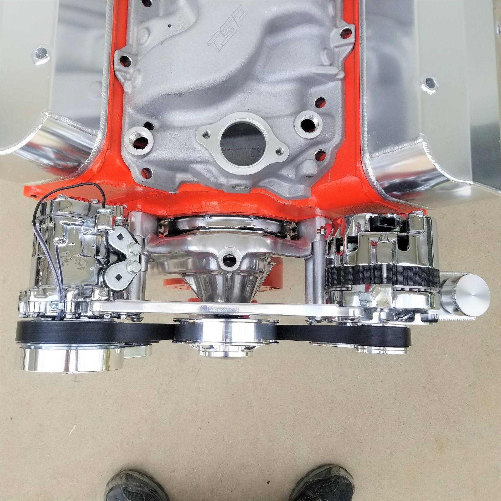 Big Block Chevy Serpentine Kit Front Drive System Polished BBC 396 427