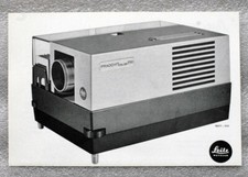 LEITZ PRADOVIT Color 250 projector one page information brochure