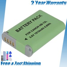 Camera Battery 1910mAh NB-12L NB12L for Canon LEGRIA mini X