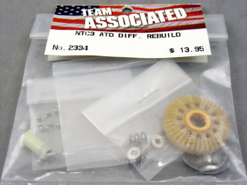 Oldtimer Associated Nitro TC3 NTC3 ATD Differential Rebuild Kit für vorne oder hinten - Bild 2 von 4