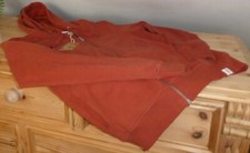 Image of Fat Face Womens Size Small Orange Full Zip Hoodie BNWT