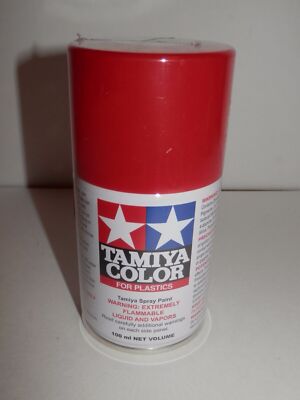 Tamiya TS-8 Vernice Spray Per Modellismo, Rosso Italiano, 100ml, Lacca Sintetica Per Carrozzerie E Modelli In Plastica - 4