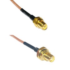 RG316 RP-SMA FEMALE to SMA Female O-Ring RF Cable Rapid-SHIP LOT