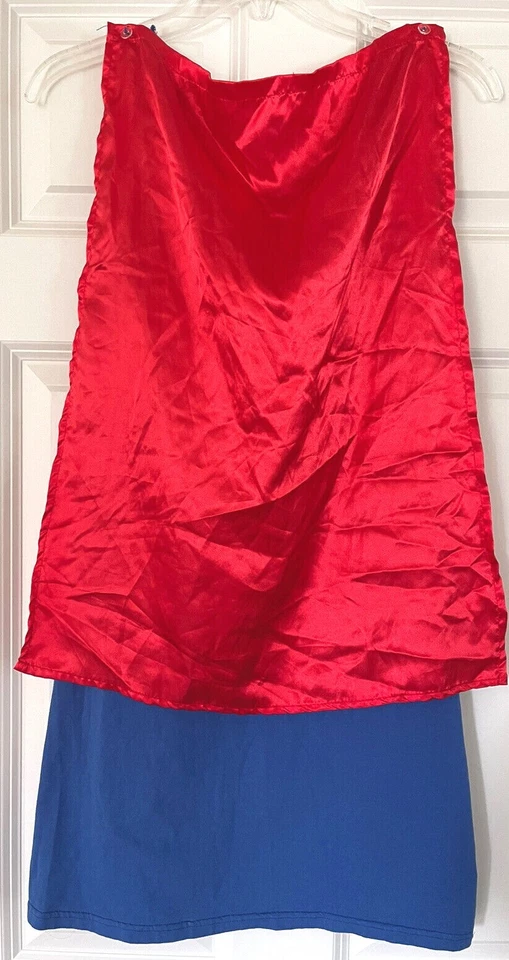 Halloween Custom DC Comics Supergirl With Cape Size Medium - Image 3 of 4