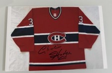 Charlie Hodge Montreal Canadiens Auto Autograph Signed 4x6 Photo Photograph