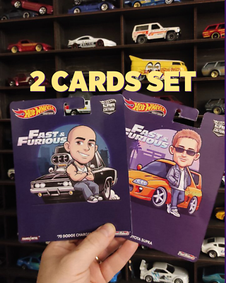 Hot Wheels Tooned - Lot De 6 Voitures : Toyota Supra, Nissan Skyline, Porsche, Mazda, Dodge - Neuf