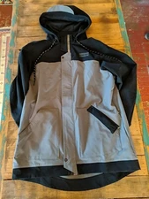 New With Tags PEARL IZUMI Versa Barrier Cycling Jacket, Men's S Small Gray Black