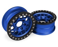Vanquish Products Kmc Xd127 Bully 1.9 Beadlock Crawler Wheels Blue 2