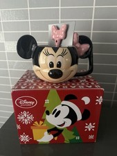 Brand New Minnie Mouse Mug and Spoon Set In Box From Disney Store