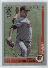 2021 Topps Big League Veterans & Rookies Rainbow Foil 44/199 Keegan Akin #36 2g8