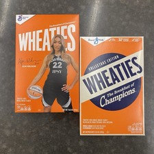 Wheaties A’ja Wilson + Collector’s Edition Cereal Box Set 2-Pack 15.6 oz Each