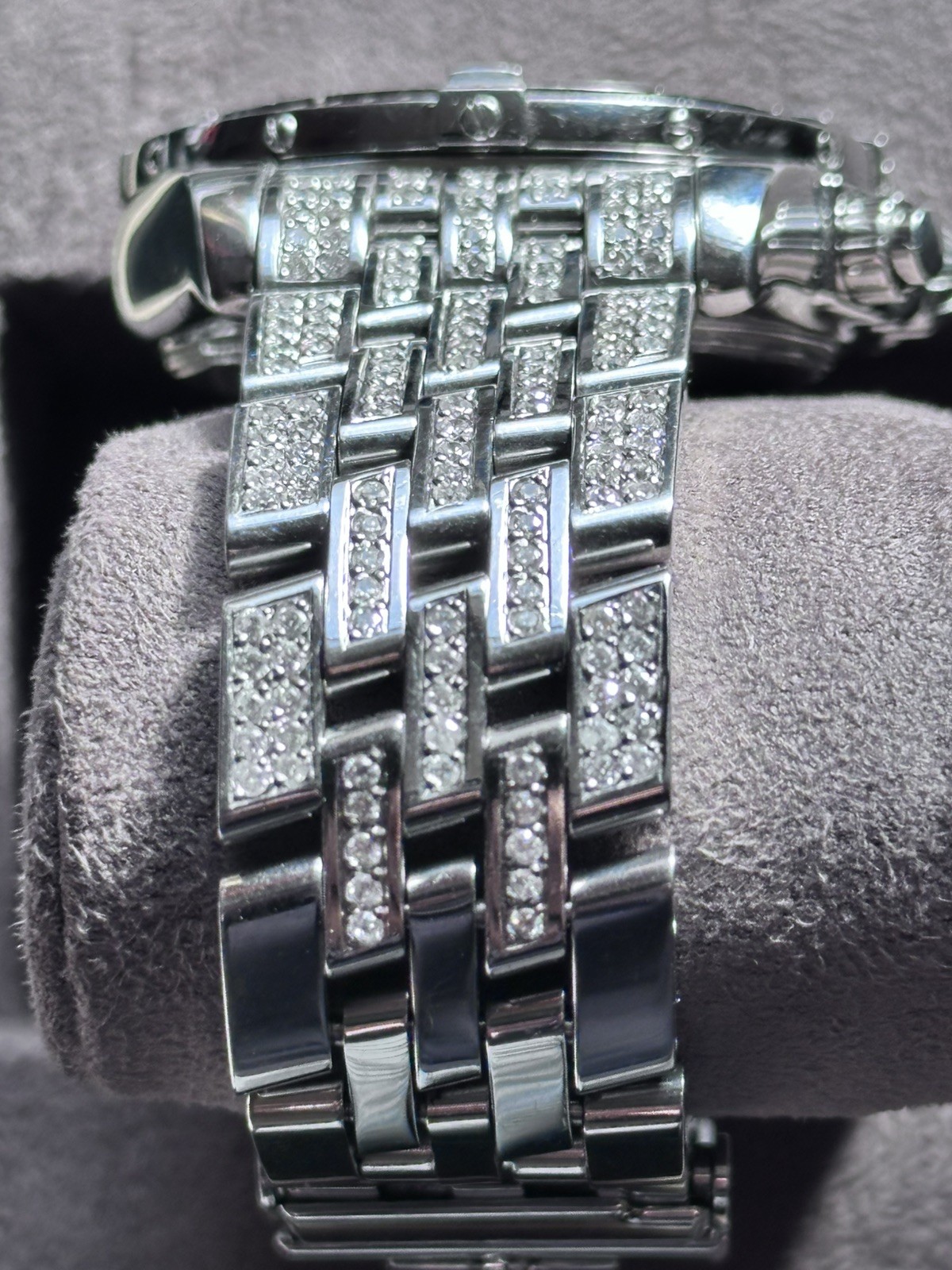BREITLING CHRONOMAT EVOLUTION DIAMOND MOP MEN'S WATCH A13356 RRP £7500 image 8