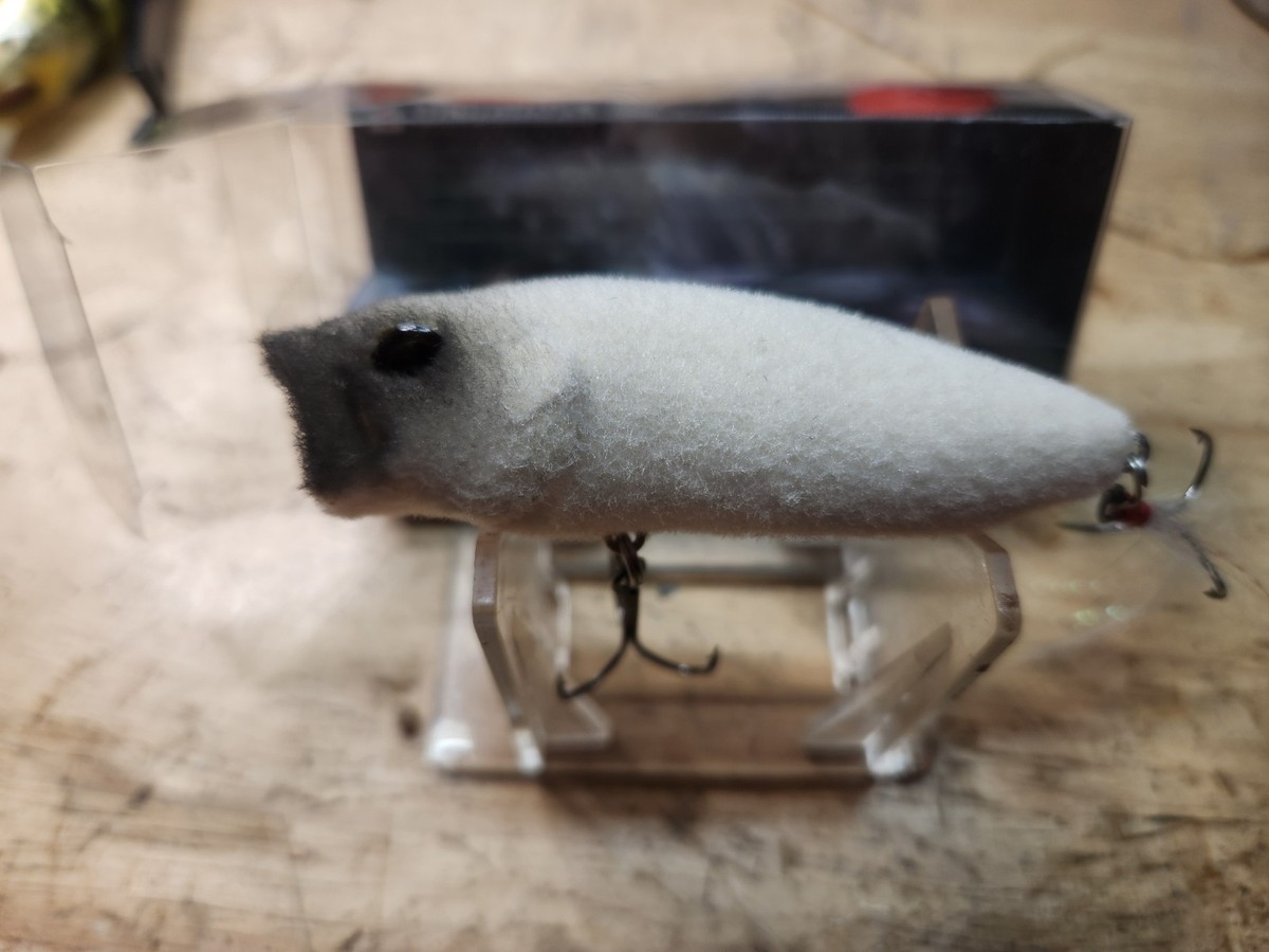Megabass Popmax SP-C Pug Dog Fishing Lure Very Rare Fuzzy Special