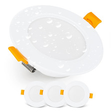 Faretto LED Da Incasso 230 V, 5 W/500 Lm, Bianco Neutro 4000 K, Faretto Da Bagno