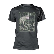 Pixies Unisex Adult Monkey Grid T-Shirt  PH3611