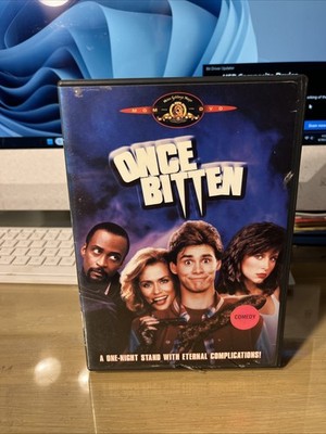 Once Bitten (DVD, 2003) Jim Carrey, Rare OOP, Horror, Vampire
