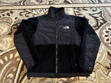The North Face Denali Fleece Jacket Black Full Zip Polartec Usa Mint Women Sz Xs