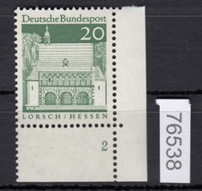 Bund 1966, Mich.-Nr.: 491 **  FN 2  Eckrand