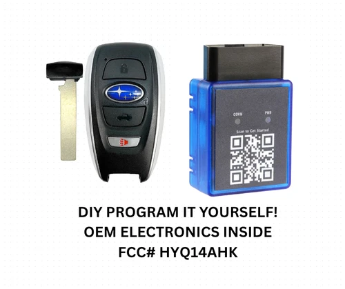 DIY BUNDLE FOR  Oem Subaru Ascent Legacy STI WRX Remote Smart Key Fob HYQ14AHK video thumbnail