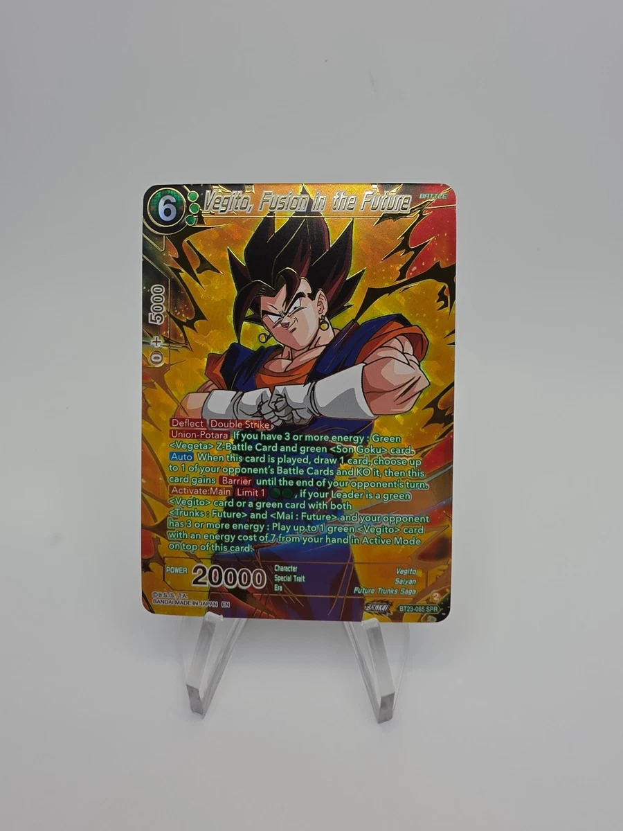 Vegito In Individual Collectible Card Game Cards for sale - eBay