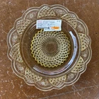 Federal Glass Amber Mayfair 7” Plate Depression Glass