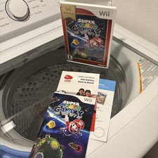 Super Mario Galaxy Case Nintendo Wii 2010  No Disc Case And Inserts Only 