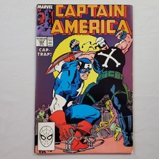 Captain America #364 Dec 1989 Marvel Comics FN/VF 7.0 Crossbones Diamondback B&B