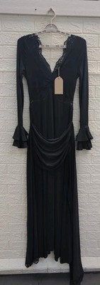 black floral maxi dress Black Floral Strapless Dress