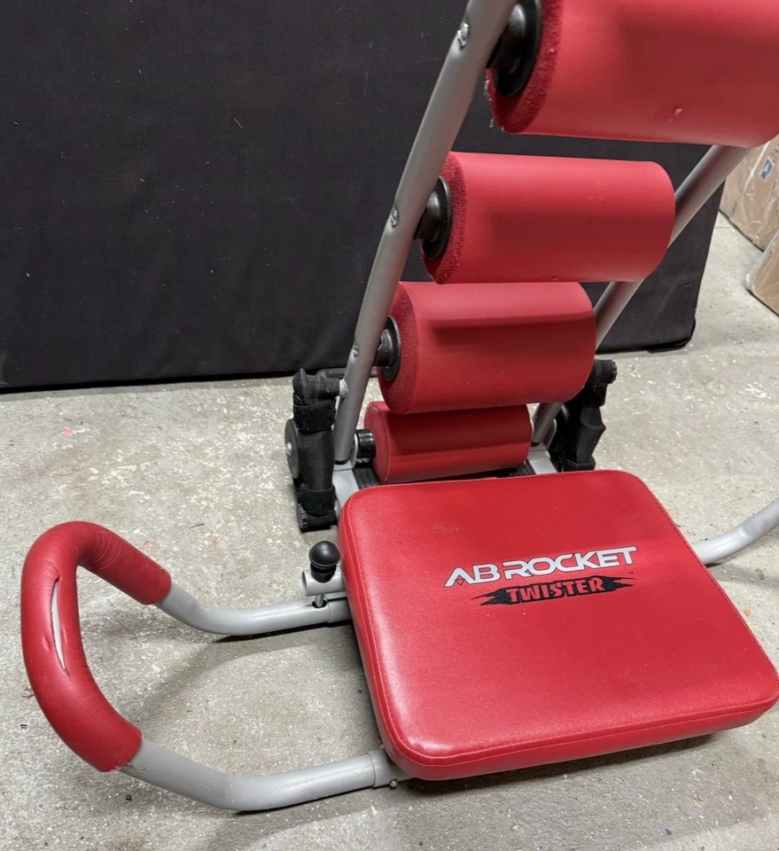 AB ROCKET TWISTER Abdominal Trainer Core Strength Workout Rocker Home Gym - Image 4 of 4
