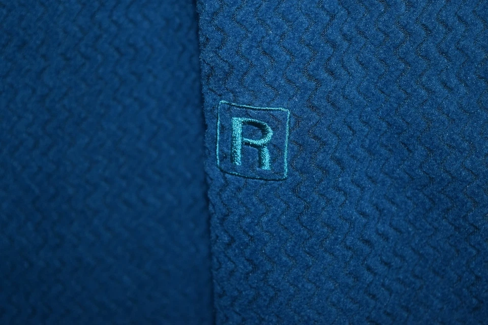 Chaqueta Pullover Patagonia R1 Air Cuello Cremallera Mujer Talla XL Azul Foto 3 de 4