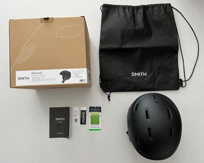 NEW NIB Smith Descend MIPS Ski Snowboard Helmet Large 59-63 cm Matte Black