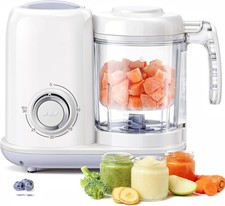Baby Food Maker, 4 in 1 Baby Food Processor and Steamer, Puree Blender, Multifun