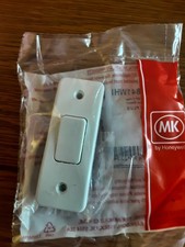 MK K4841WHI Logic Plus 1 Gang 10A Architrave Switch SP 2 Way White