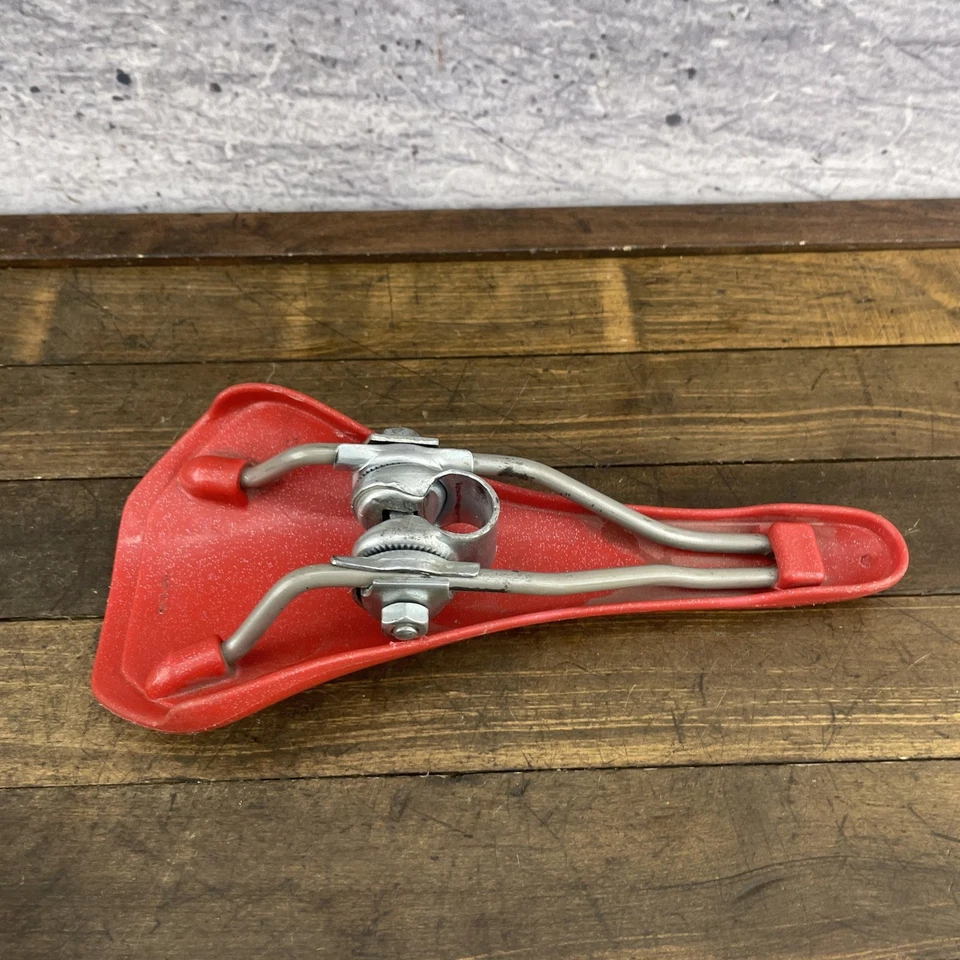 Sillín de bicicleta vintage Selle Italia Nitrox asiento de carreras hecho en Italia carretera BMX Foto 4 de 4