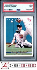 1993 UPPER DECK #565 KIRBY PUCKETT TWINS HOF PSA 9