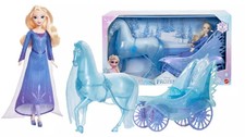 194735259724 Frz Kareta z Lalka Elsa I Kon Nokk Jbg56 Wb2 Mattel