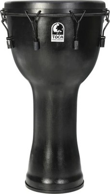 Toca Percussion Freestyle Mechanically Tuned Djembe - Black Mamba